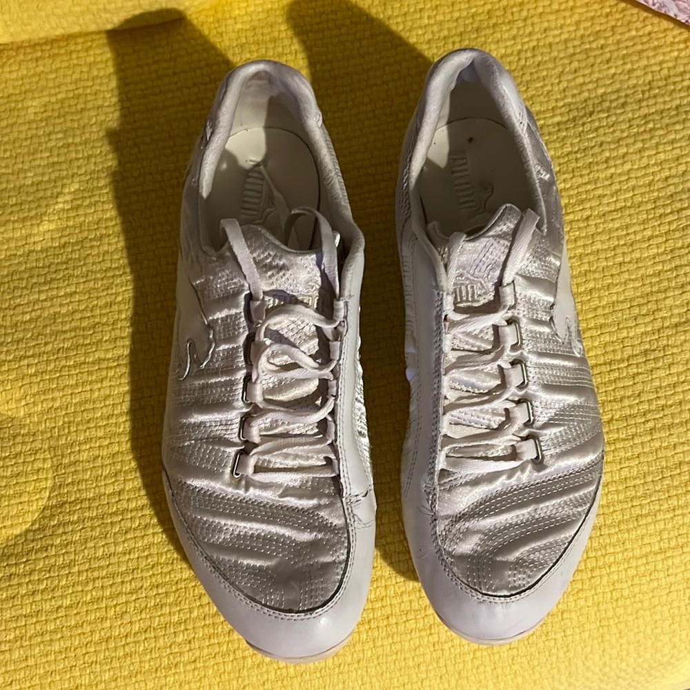 These are special edition PUMA sneakers size 8